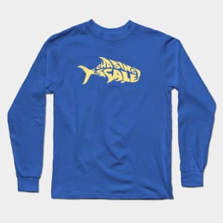 Chasing Scale Brand Fish Logo Long Sleeve T-Shirt